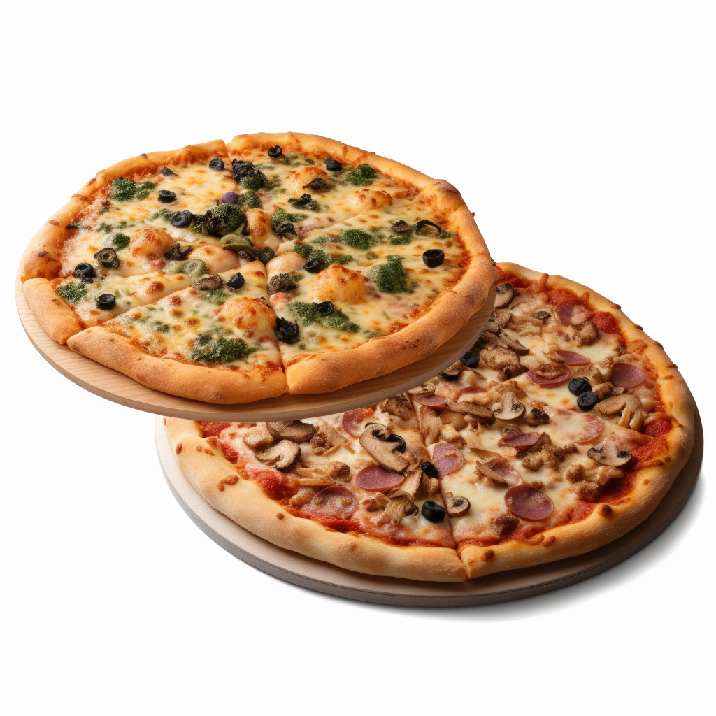Double the Pizza Joy: 2 Large 14" Pizzas for €20!